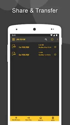 Image to PDF  JPG to PDF & PN android App screenshot 1